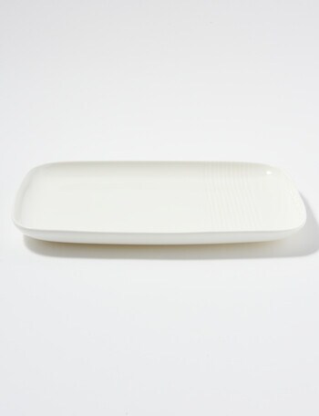 Alex Liddy Bianco Rectangular Platter, 29cm, White product photo