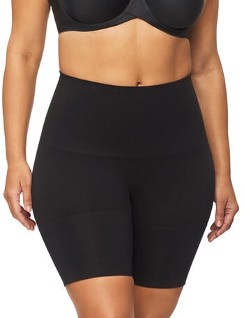 Nancy Ganz Bamboo Essentials Waisted Thigh Shaper, Black product photo
