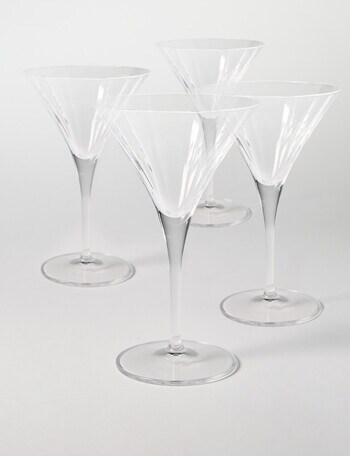 Luigi Bormioli Bach Martini Glasses, 260ml, Set of 4 product photo