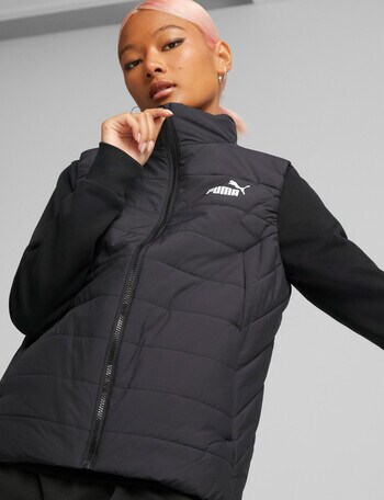 Puma Essential Padded Vest, Black product photo