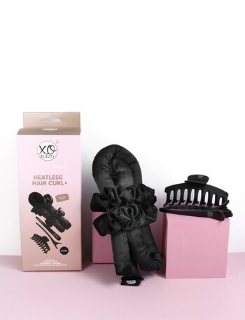 xoBeauty Heatless Hair Curl Set, Black product photo