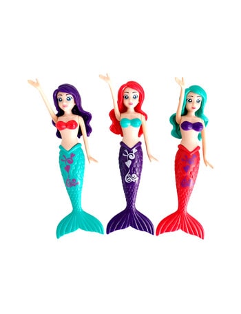 Banzai Magical Mermaid Dive Toy 3-Pack product photo
