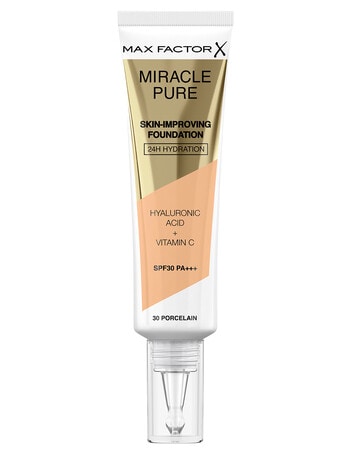 Max Factor Miracle Pure Foundation SPF30 product photo