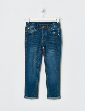 Mac & Ellie 5-Pocket Jean, Blue product photo