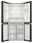 Haier 508L Quad Door Fridge Freezer, Black, HRF580YHC product photo View 03 S