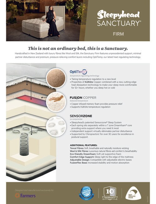 Sleepyhead Sanctuary Firm Feel Bedset product photo View 04 L