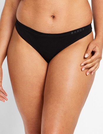 Bonds Seamless Gee, Black, 8-18 product photo