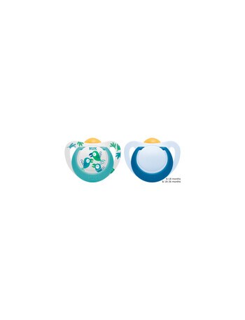 Nuk Star Latex Soother, 2-Pack, 0-6m product photo
