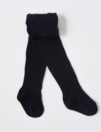 Simon De Winter Rib Tights, Navy product photo