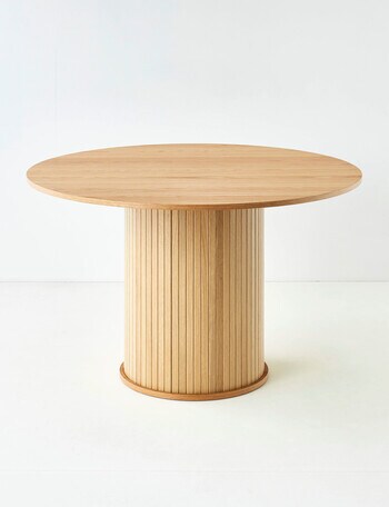 LUCA Furniture Porto Dining Table 1.2m, Natural product photo