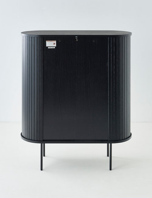 LUCA Furniture Porto Cabinet, Black product photo View 06 L