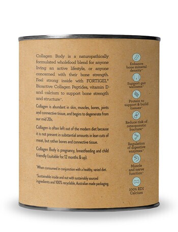 Nutra Organics Nutra Collagen Body with Fortibone, 225g product photo