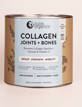 Nutra Organics Collagen Joints + Bones, 225g product photo