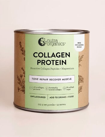 Nutra Organics Collagen Protein, 225g product photo