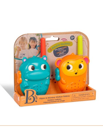 B. Hippo & Monkey Walkie-Talkie Set product photo