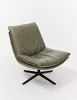 LUCA Furniture Kingston Leather Swivel Chair product photo