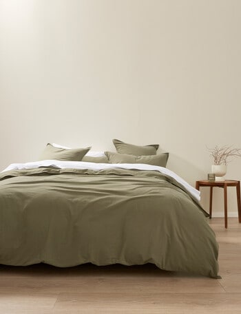 Haven Stone Wash Duvet Cover Set product photo