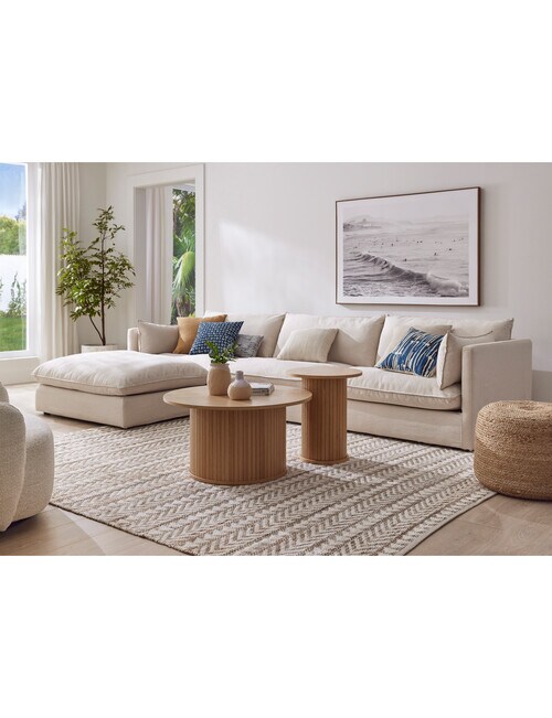 Marcello&Co Aspen Maxi Fabric Modular Left Hand Facing product photo View 07 L