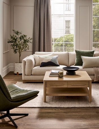 LUCA Furniture Venice Fabric 3.5 Seater Sofa product photo