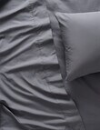 Haven 225TC Cotton Rich Sheet Set, Charcoal product photo