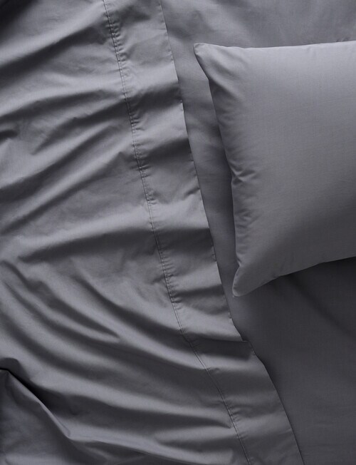 Haven 225TC Cotton Rich Sheet Set, Charcoal product photo