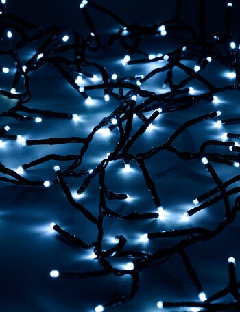 Christmas Shop 200 LED Micro Cluster Lights, Cool White product photo