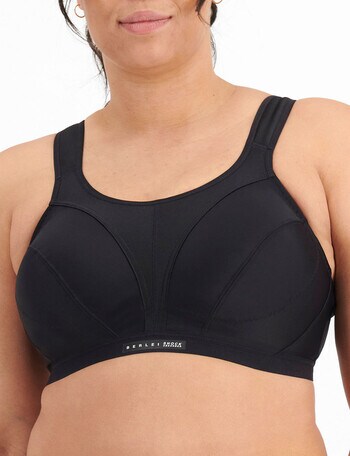 Berlei Active D+ Sports Bra, Classic Black, D-H product photo