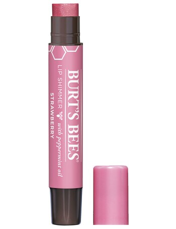 Burts Bees Lip Shimmer, Strawberry product photo