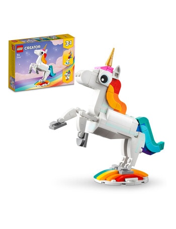 LEGO Creator 3-in-1 Magical Unicorn, 31140 product photo