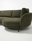 LUCA Furniture Milan Fabric 2 Seater Sofa with Right Hand Corner product photo View 06 S