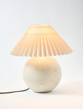 Salt&Pepper Potts Table Lamp, Cream product photo