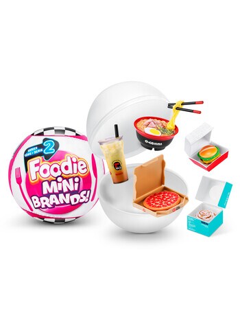 5 Surprise Foodie Mini Brands, Assorted product photo