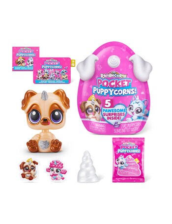 Rainbocorns Pocket Puppycorn Surprise, Series 2, 1-Pack, Assorted product photo