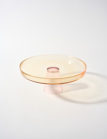 Salt&Pepper Duet Cake Stand, Orange & Pink product photo