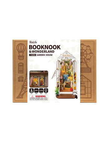 DIY Kits Miniature Book Nook, Flower House product photo
