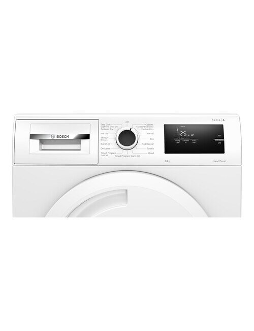Bosch Series 4 8kg Heat Pump Tumble Dryer, WTH83001AU product photo View 02 L