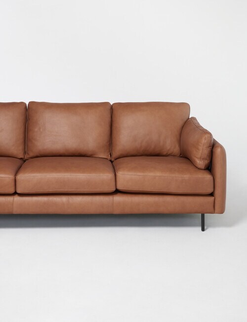 LUCA Furniture Rio Leather 3 Seater Sofa product photo View 06 L
