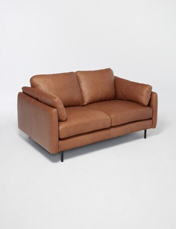 LUCA Furniture Rio Leather 2 Seater Sofa product photo