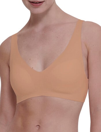 Sloggi Zero Feel Soft Bra, Brown, S-XL product photo