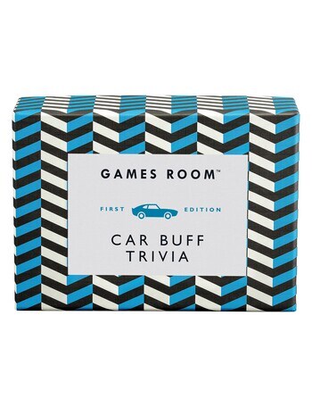 GAMES ROOM Car Buff Trivia product photo