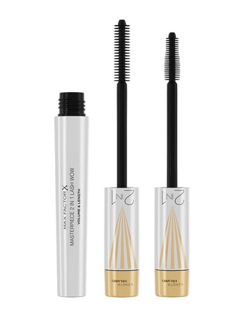 Max Factor Max Factor Masterpiece 2-in-1 Lash WOW Maximiser Mascara, Black product photo