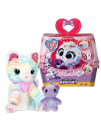 Scruff A Luvs Mum & Baby Soft Toy, Series 9, Assorted product photo