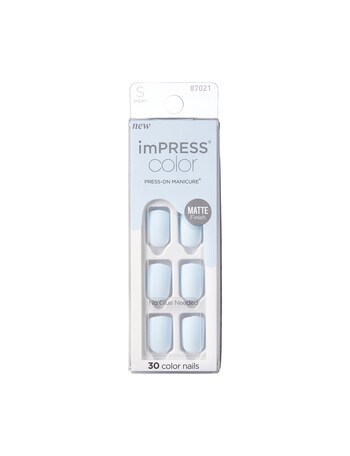 Kiss Nails ImPress Nails, Blue Sky product photo