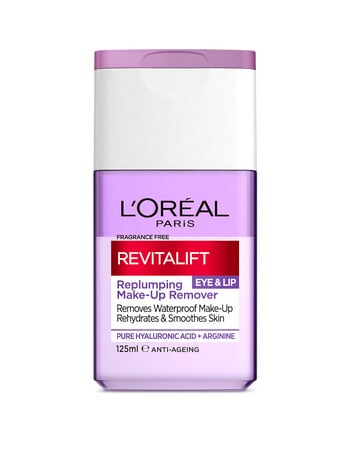 L'Oreal Paris Revitalift Filler Eye Makeup Remover, 125ml product photo