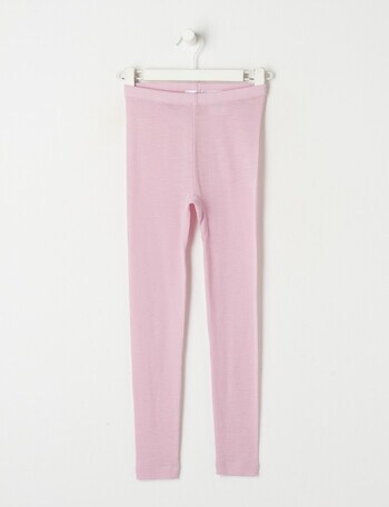 Blue Ink Merino Unisex Long John, Pink product photo