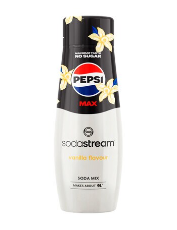 Sodastream Pepsi Max Vanilla Syrup, 440ml product photo