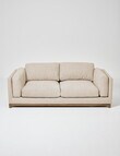 LUCA Furniture Venice Fabric 3 Seater Sofa product photo View 02 S
