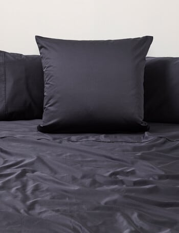 Kate Reed 800TC Egyptian Cotton Euro Pillowcase, Pewter product photo