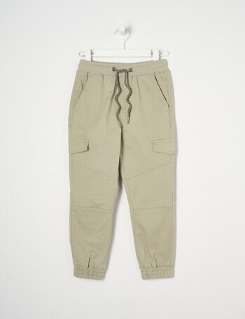 Mac & Ellie Cargo Jogger, Stone product photo