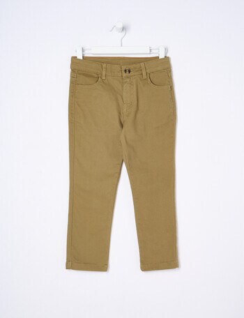Mac & Ellie Chino Pants, Tan product photo